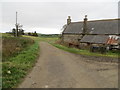 The minor metalled road ends at the deserted Wester Corrie