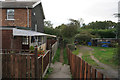 Path leading to Thorne North Railway Station