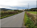 Road (B9117) approaching Burnside