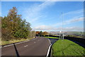 Bus stop and shelter on Oldham Road (A62)