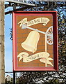 Sign for the Old Bell Inn, Delph