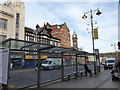 Bus stop in Haymarket