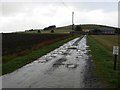 Track leading to Mosshead