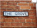 The Grove sign