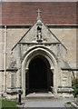 St Leonard, Burton Leonard - Porch