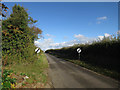 Stiffkey Road leaving Warham