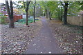 Footpath towards Hunsbury Hill