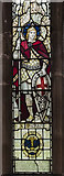 SK8025 : Stained glass window detail, St Mary Magdalene church, Waltham on the Wolds by Julian P Guffogg