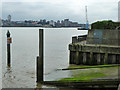 Slipway at end of Barge House Road, North Woolwich