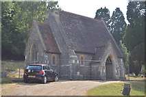SU7484 : Chapel, Fairmile Cemetery by N Chadwick