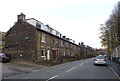 Terraced housing on Huddersfield Road, Diggle