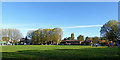 View east across Graiseley Park in Wolverhampton