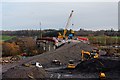 Dalry Bypass Flyover Bridge Under Construction