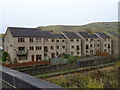 Houses beside the Huddersfield Narrow Canal, Marsden 