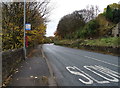 Bus stop on Manchester Road (A62)