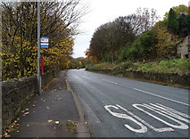 SE0512 : Bus stop on Manchester Road (A62) by JThomas