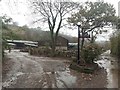 Entrance to Mill House farm steading