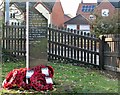 New war memorial in Brundall