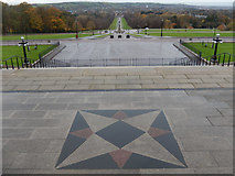 J4075 : Looking down from Parliament Buildings, Stormont by Stephen McKay