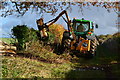 SU2639 : Hedge cutting in progress by David Martin