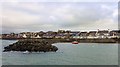 High tide in Port William harbour