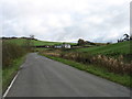 The lane from Old Dailly to Penwhapple Reservoir