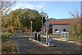 TQ8086 : Entrance to Hadleigh Country Park car park by David Kemp