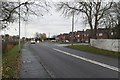 Wakefield Road near the entrance to Home Farm