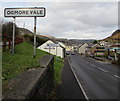 Ogmore Vale name sign