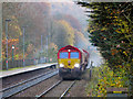 ST1490 : Rail-Head Treatment Train at Llanbradach by Gareth James