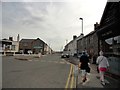 Looking along Main Street in Seahouses
