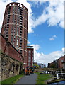 Candle House next to the Leeds and Liverpool Canal