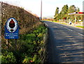 Brecon Beacons National Park boundary sign, Bishop