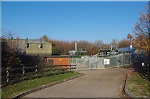 TQ5580 : Aveley Landfill Gas Power Plant by Glyn Baker