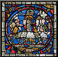 SK9771 : Lincoln Cathedral, Window s30 detail by Julian P Guffogg