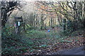 Entrance to Pant-y-Ffynnon Community Woodland