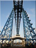 NZ4921 : Middlesbrough Transporter Bridge - closed by James T M Towill