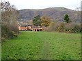 Footpath across a field at Poolbrook