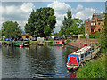 River basin by Sileby Mill in Leicestershire