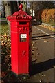 SO9321 : Victorian pillar box by Philip Halling