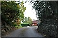 House entrance on Rectory Lane, Bramshott