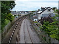 Edinburgh to Aberdeen railway line at Carnoustie