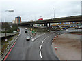 Roads at south end of M1