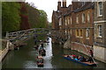 TL4458 : Punting on the Cam, from the Silver Street bridge by Christopher Hilton