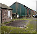 Disused weighbridge near Abergavenny railway station