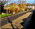 Two-tone road surface, Lower Wyndham Terrace, Risca