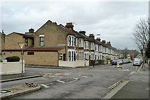 TQ3887 : Norlington Road crosses Twickenham Road, E11 by Robin Webster