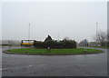 Roundabout on the A658