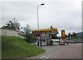NH4556 : Filling  Station  on  Contin  village  street  also  the  A835 by Martin Dawes