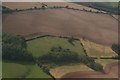 TF4270 : Cropmarks and ridge and furrow north of Skendleby: aerial 2018 (2) by Chris